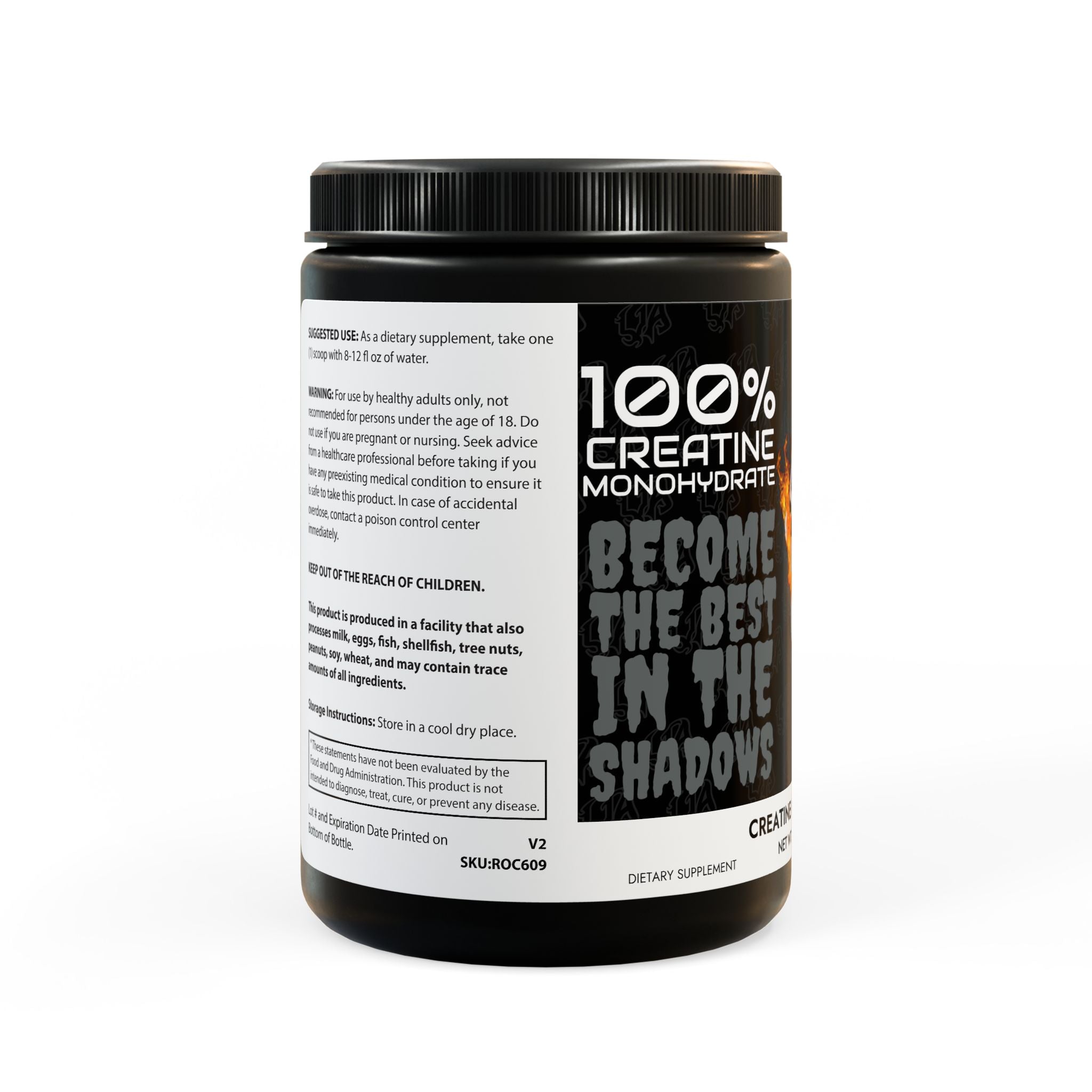 Creatine Monohydrate Supplement (300g, 10.58oz)