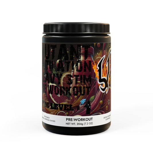 Pre-Workout Supplement, Fruit Punch (204g, 7.1oz)